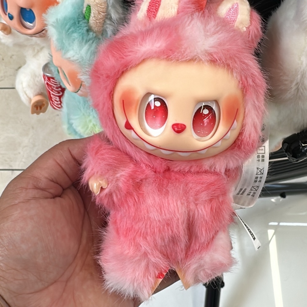 Pink Furry Doll